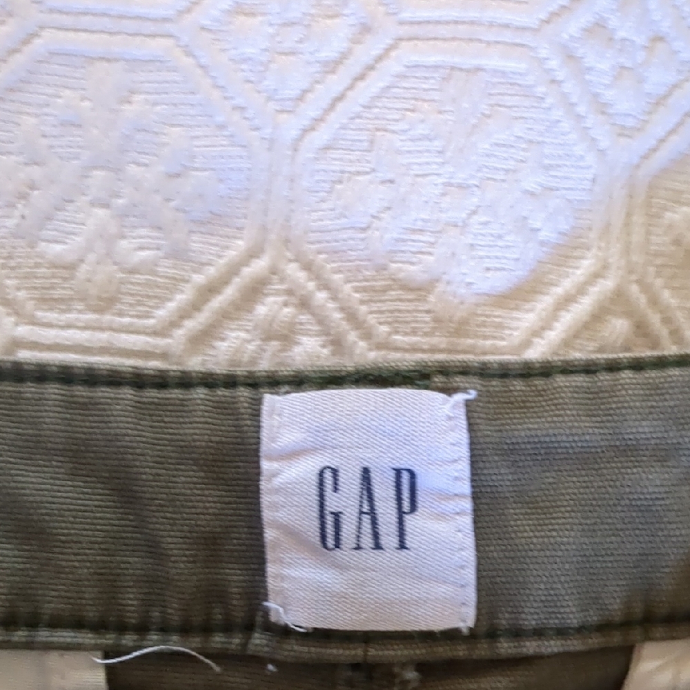 GAP Wide Leg Pants - Olive Green - Picture 2 of 9